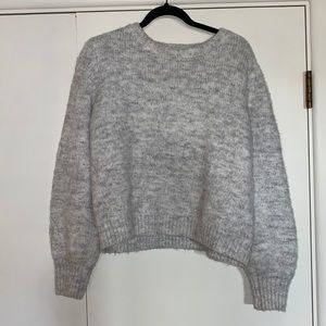 &merci brand grey sweater